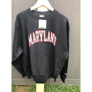 MARYLAND CHAMPION REVERSE WEAVE CREW SWEATSHIRT UNISEX SIZE XL